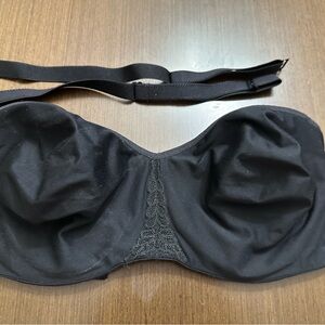 Wacoal Black Strapless Bra